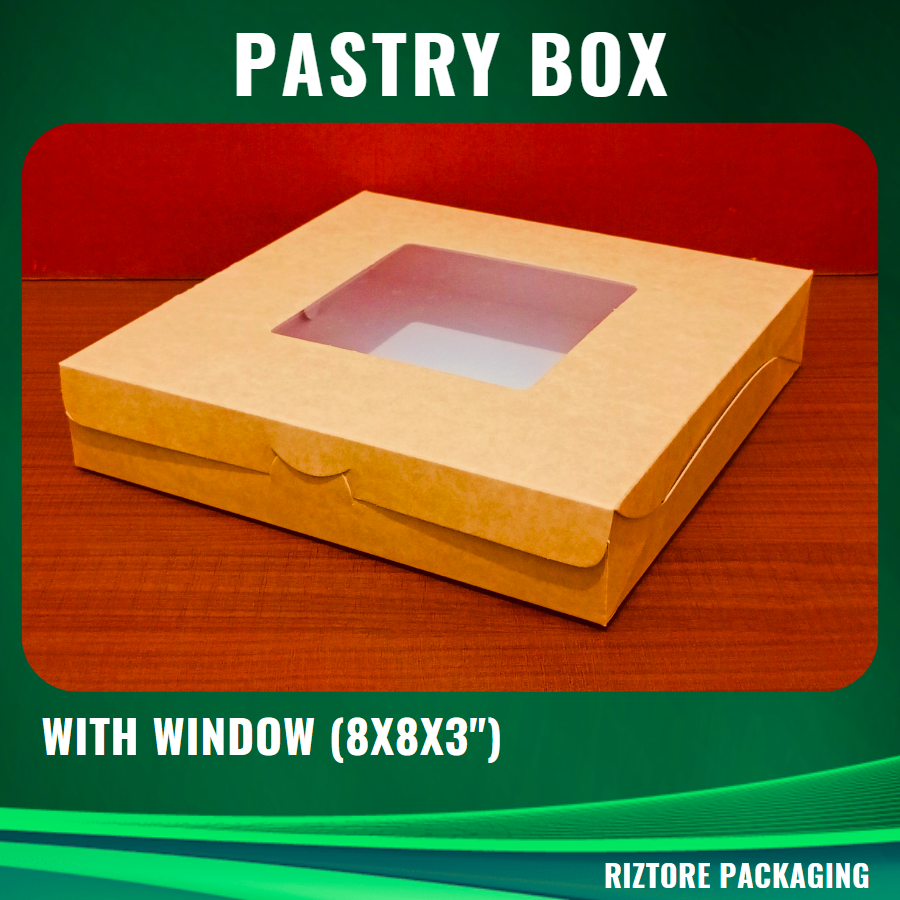 Pastry Box with Window