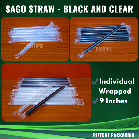 Sago Straw (Individually Packed)