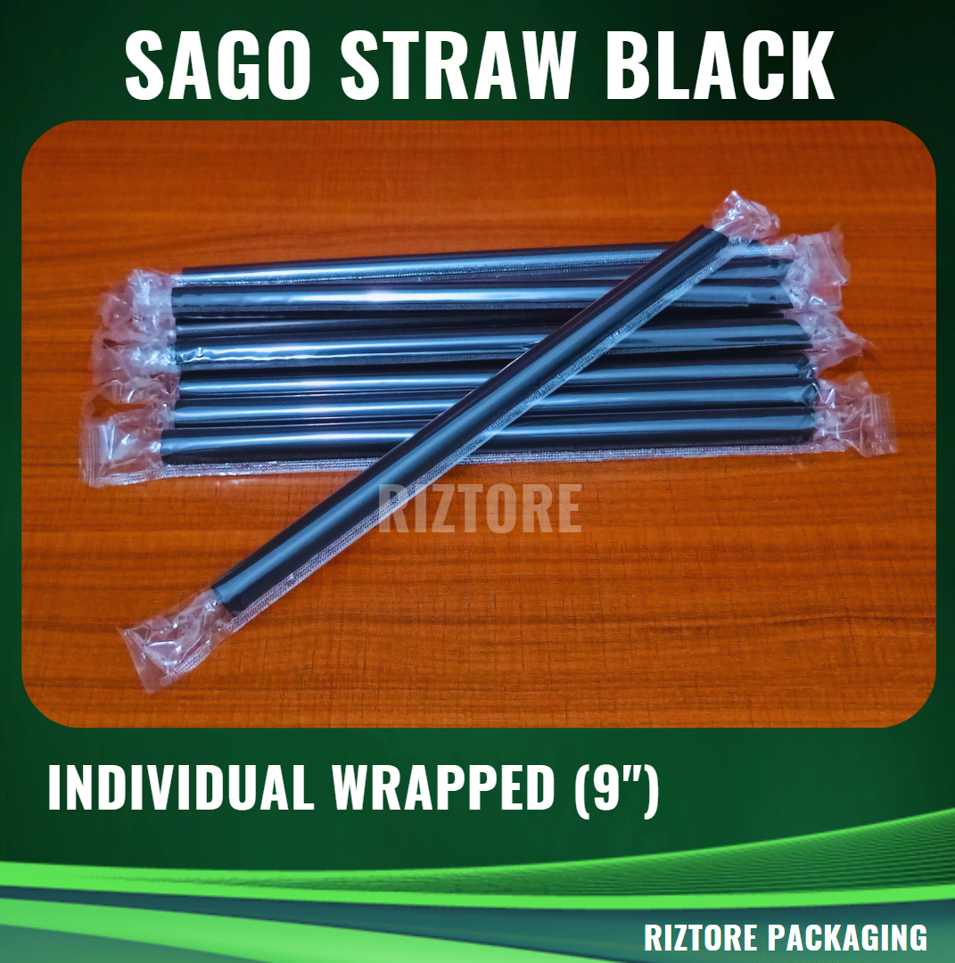 Sago Straw (Individually Wrapped)