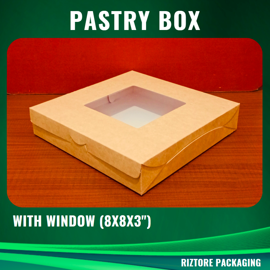 Pastry Box with Window