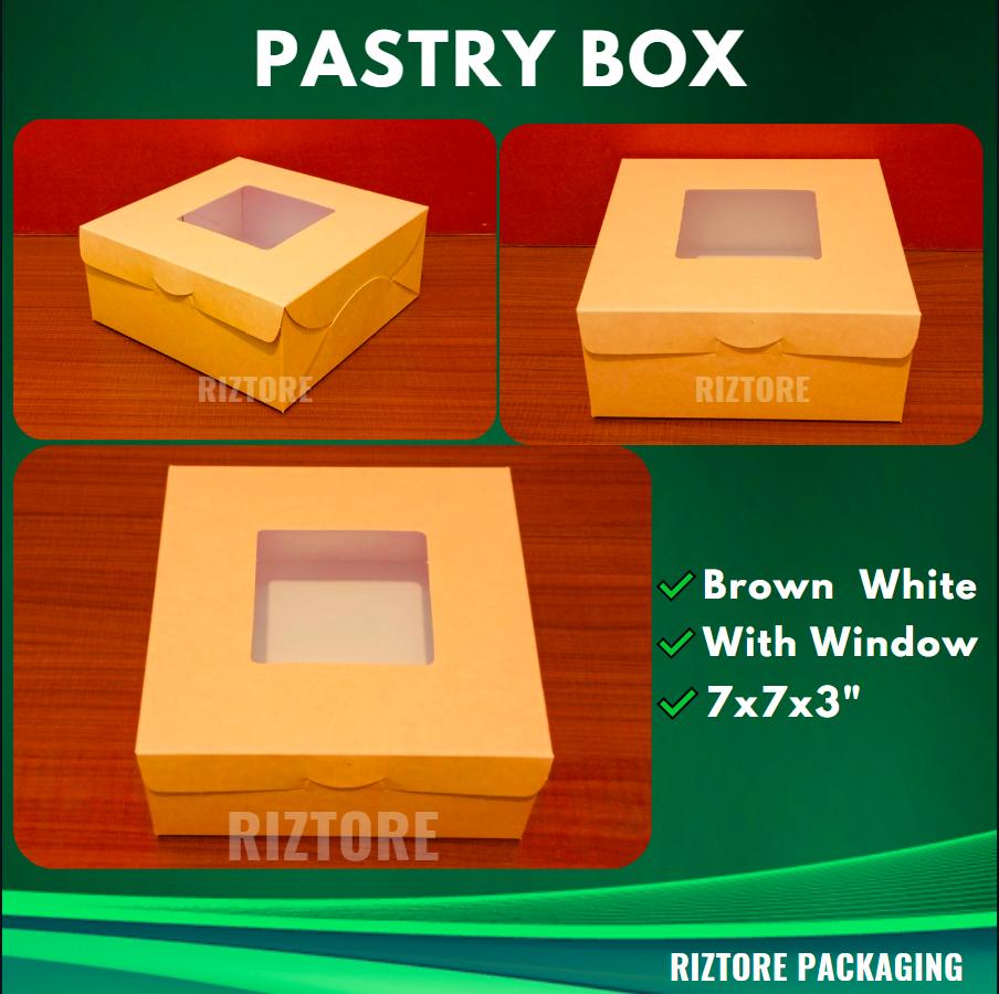 Pastry Box with Window