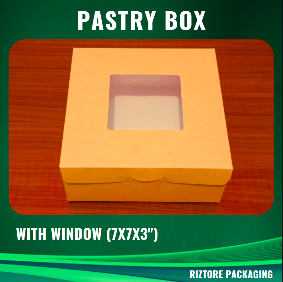 Pastry Box with Window