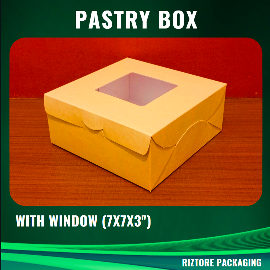 Pastry Box with Window