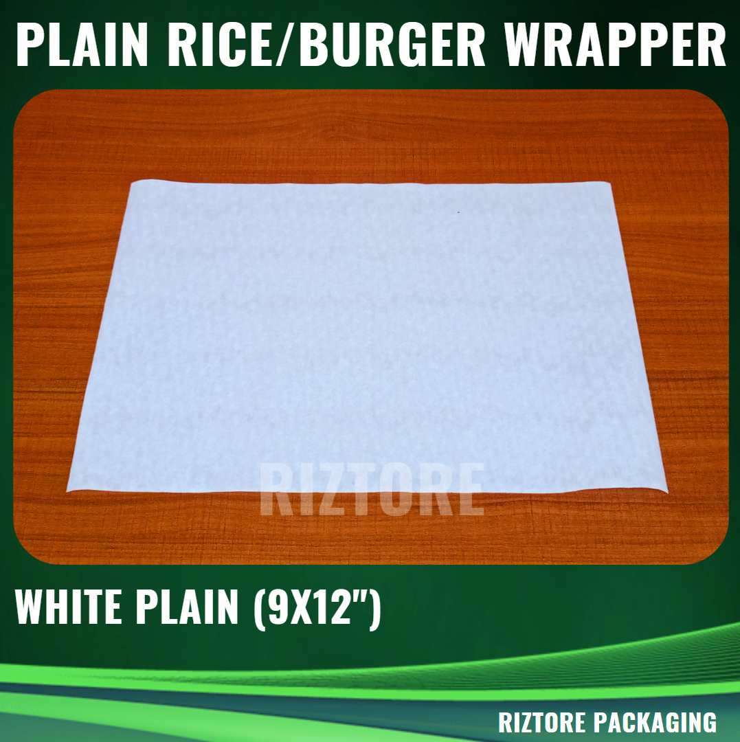 Hamburger Wrapper/Food Liner 9x12"