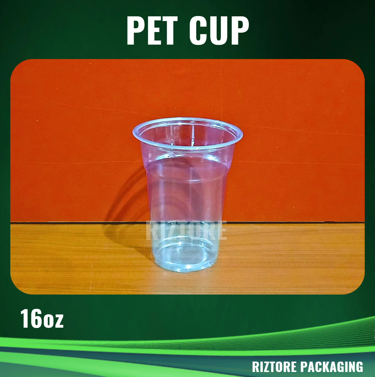 PET Cups and Lids 98mm 100 pcs