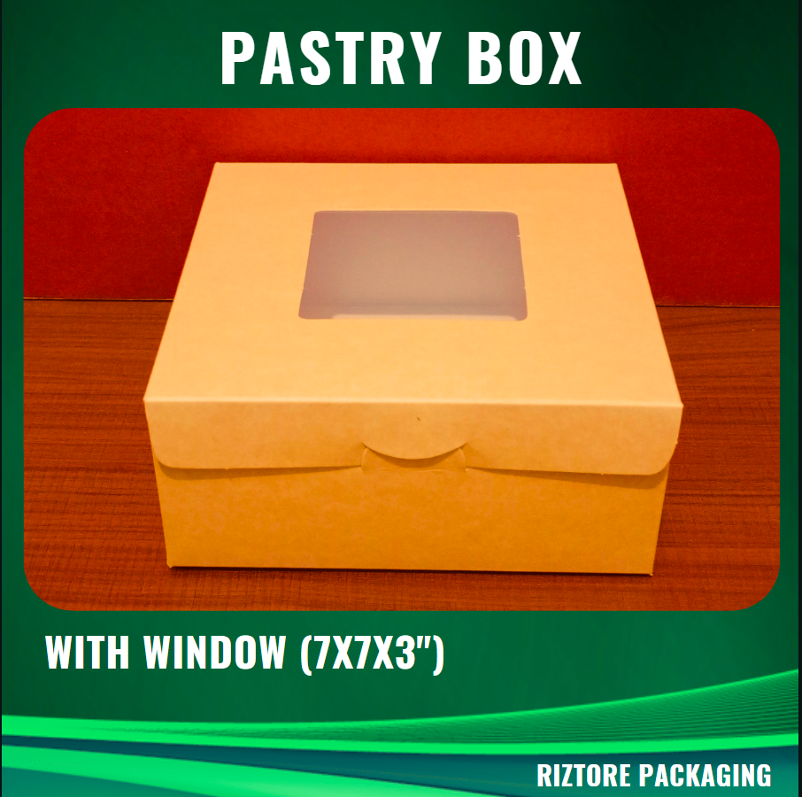 Pastry Box with Window