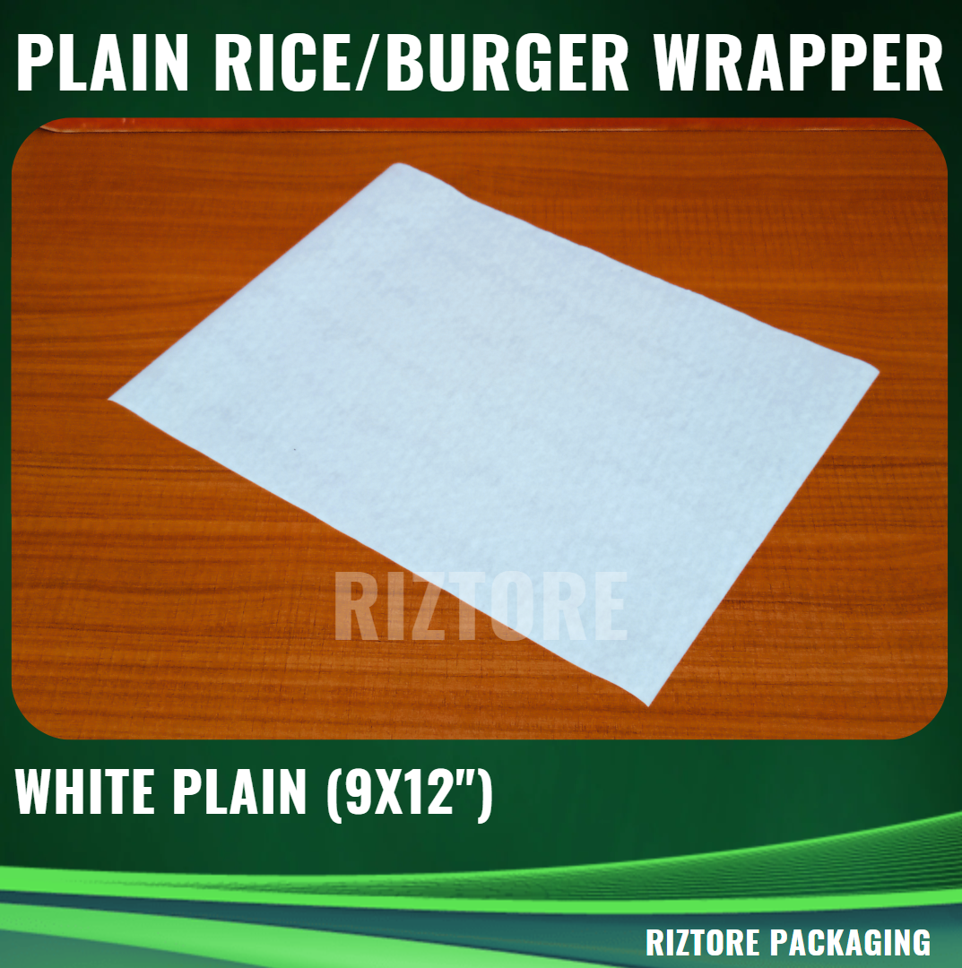 Hamburger Wrapper/Food Liner 9x12"