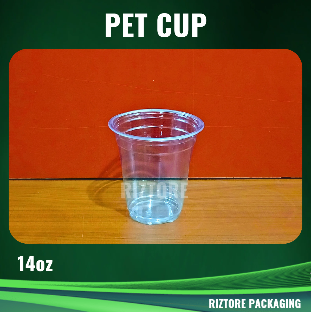 PET Cups and Lids 98mm 100 pcs