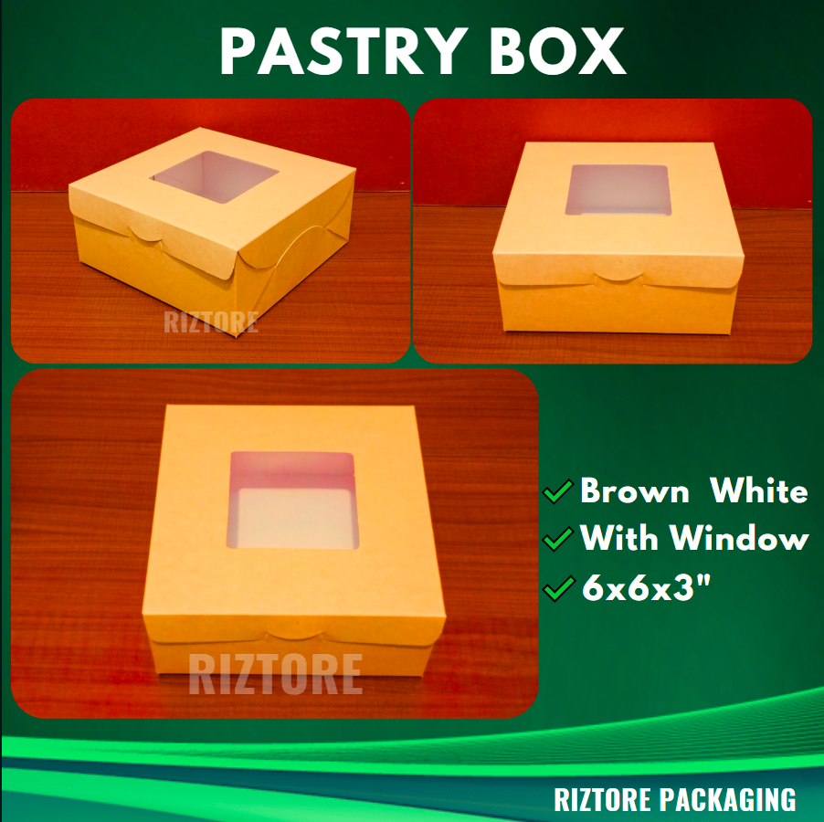 Pastry Box with Window