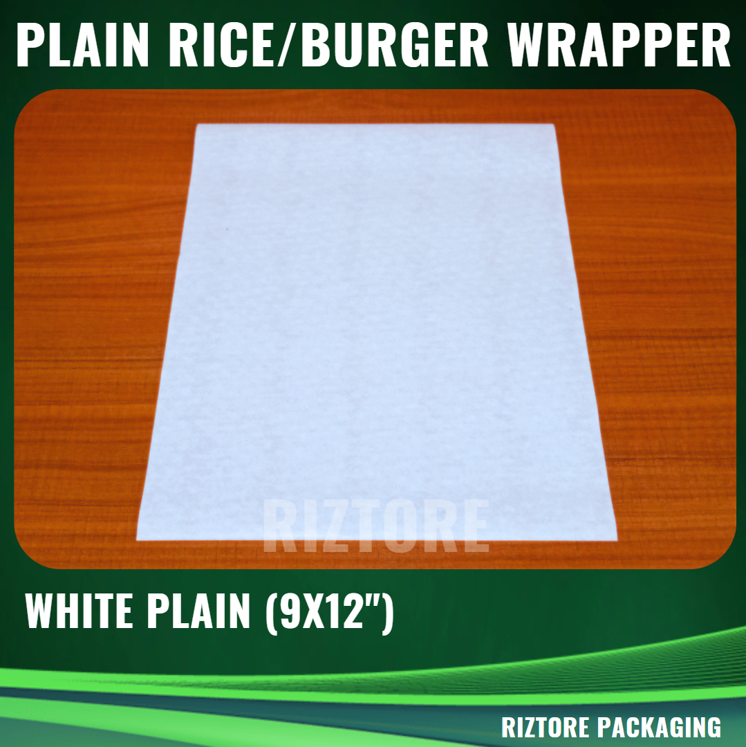 Hamburger Wrapper/Food Liner 9x12"