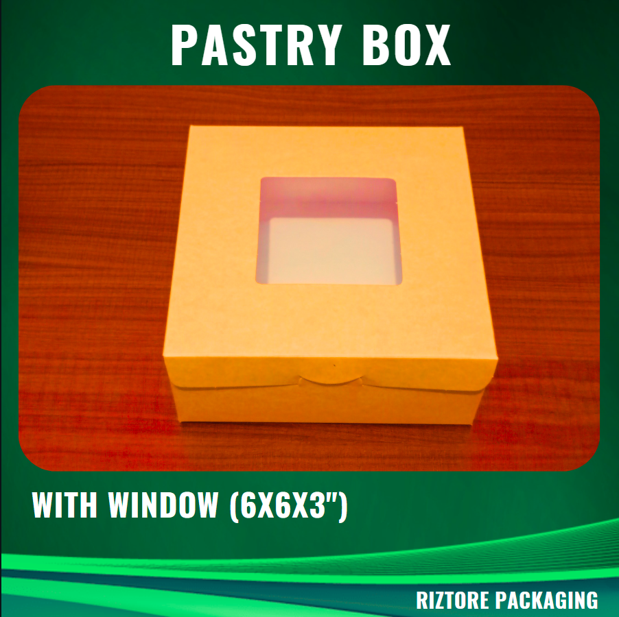 Pastry Box with Window