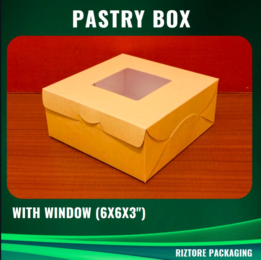 Pastry Box with Window