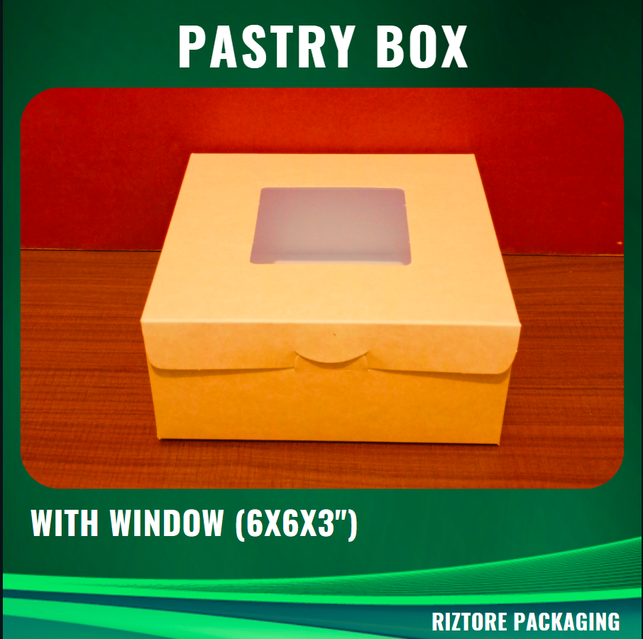 Pastry Box with Window