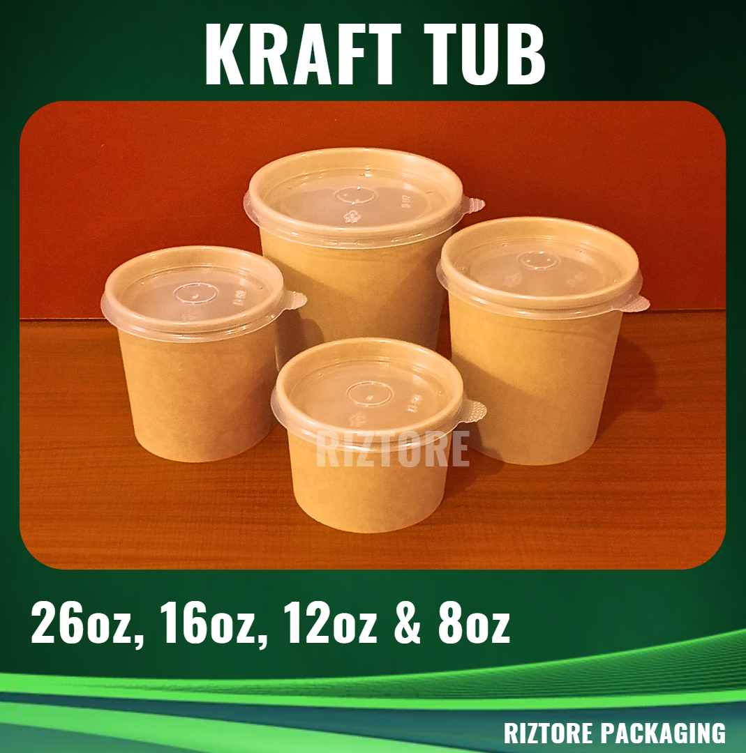 Kraft TUB 50pcs/pack