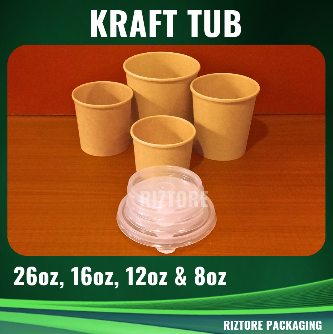 Kraft TUB 50pcs/pack