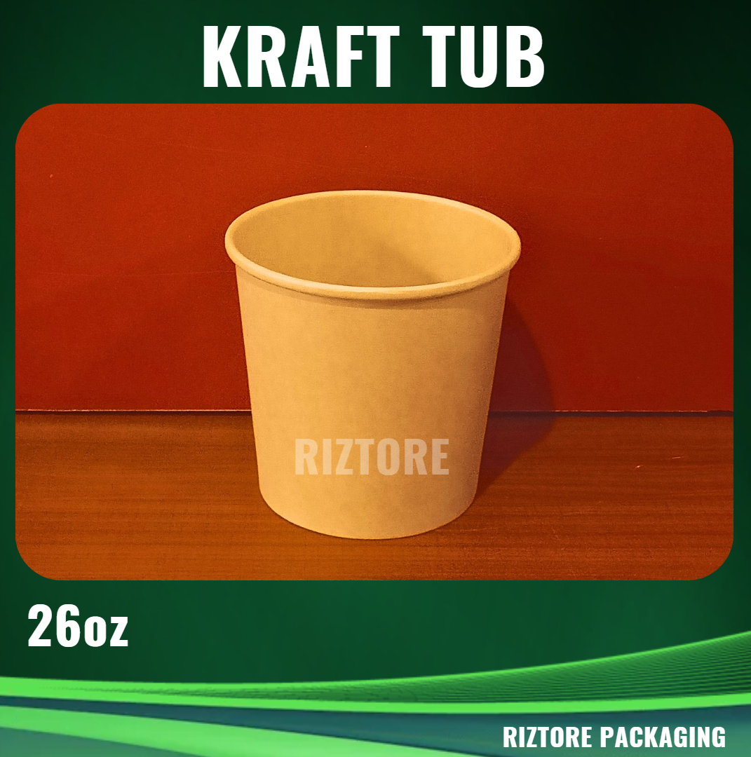 Kraft TUB 50pcs/pack