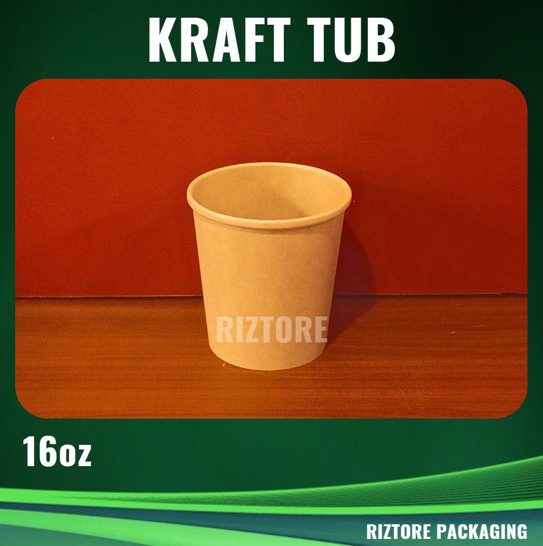 Kraft TUB 50pcs/pack