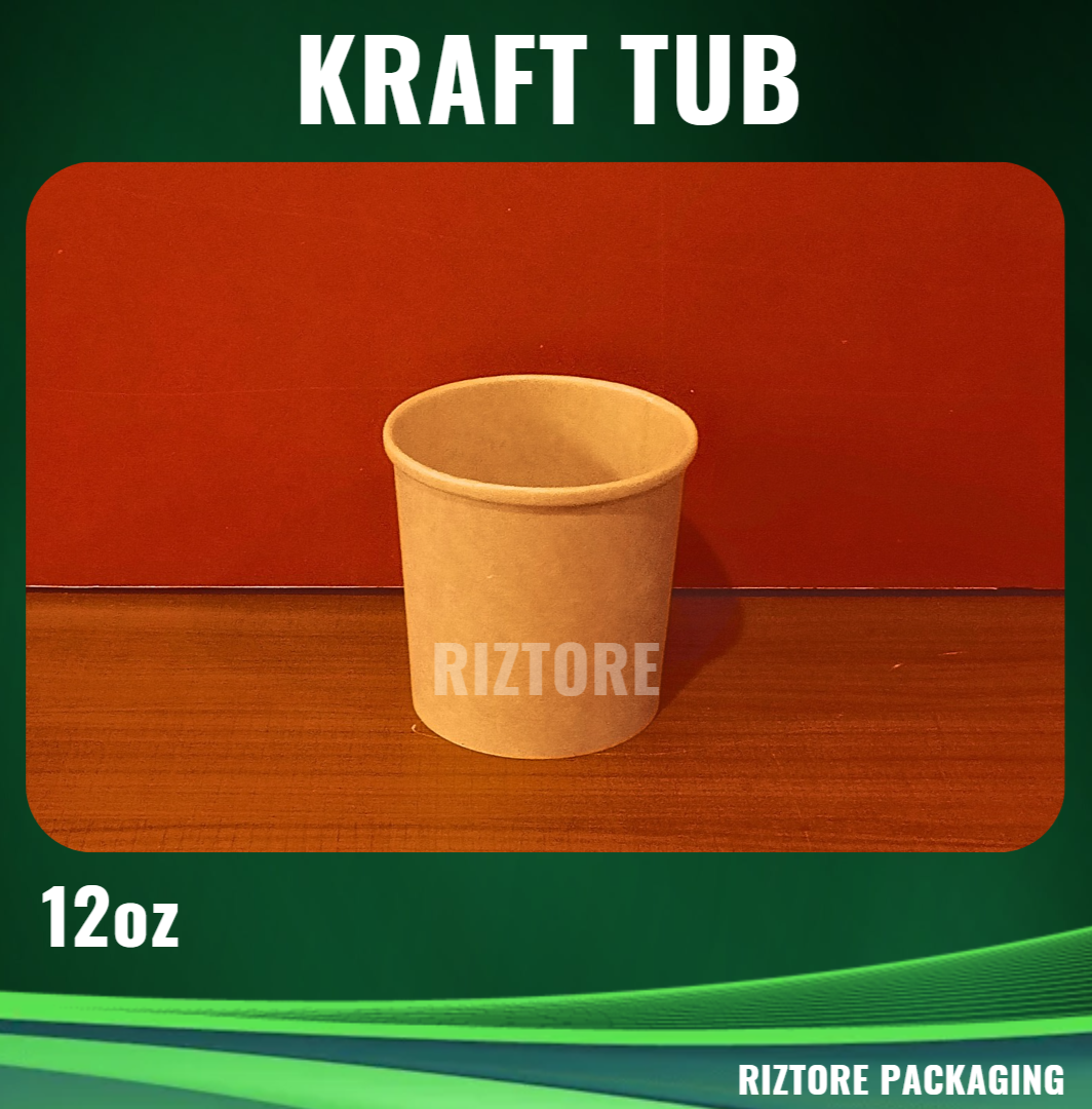 Kraft TUB 50pcs/pack