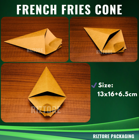 French Fries Holder  Cone Design