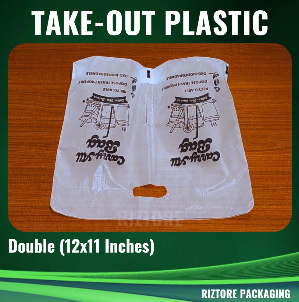 Milktea/Drinks Take-Out Plastic Printed
