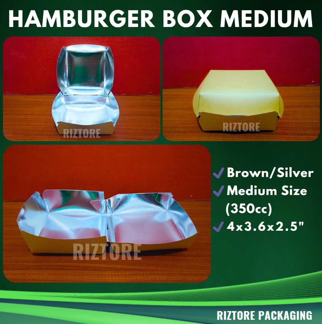 Hamburger Box (Plain)