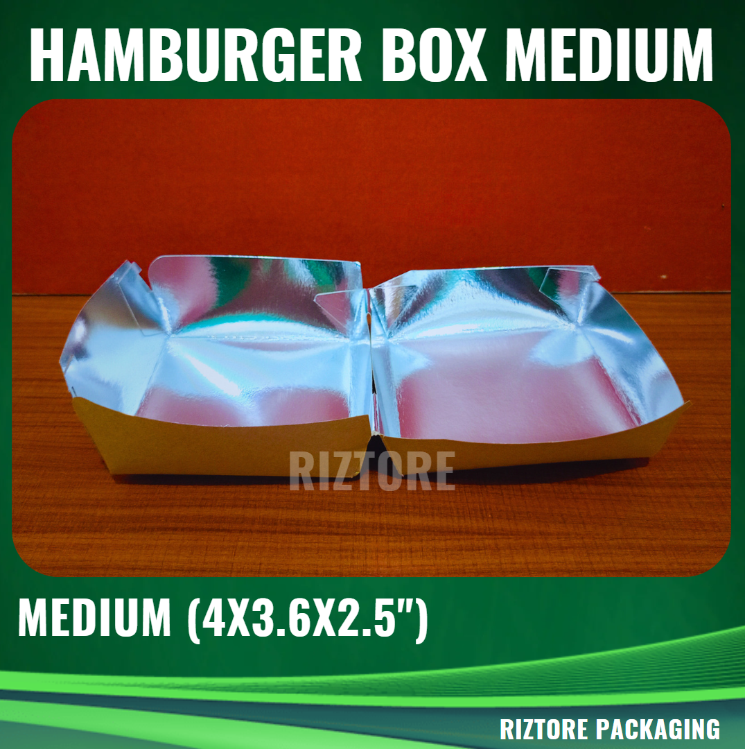 Hamburger Box (Plain)