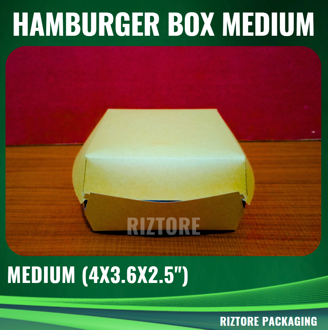 Hamburger Box (Plain)