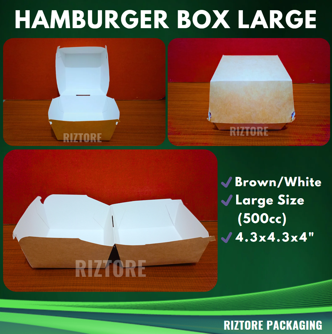 Hamburger Box (Plain)