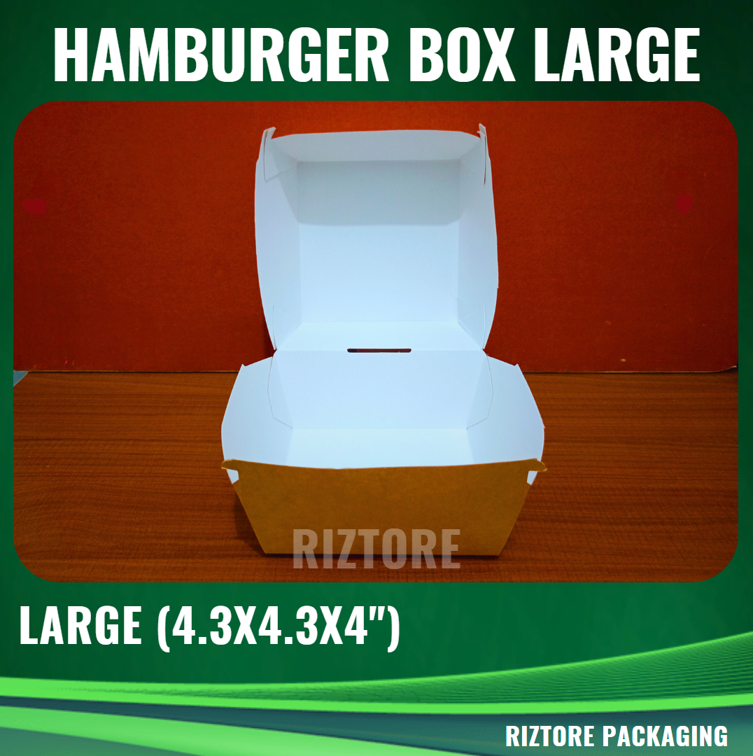 Hamburger Box (Plain)