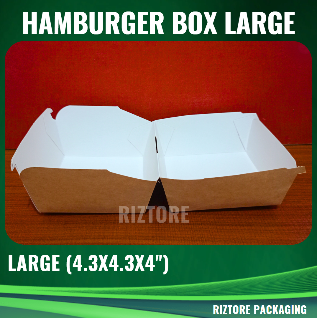 Hamburger Box (Plain)