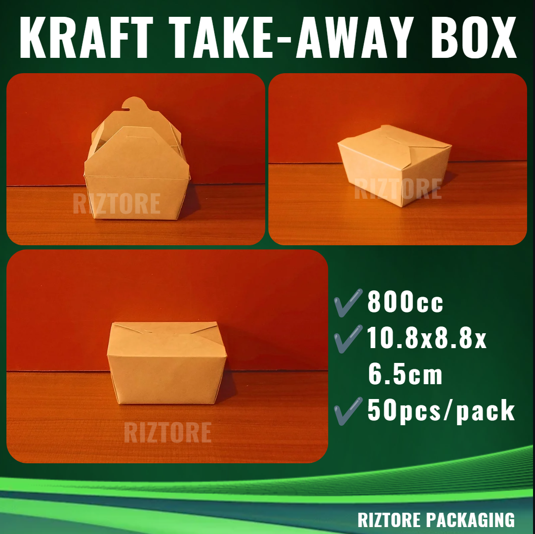 Kraft Take Away Box 50's