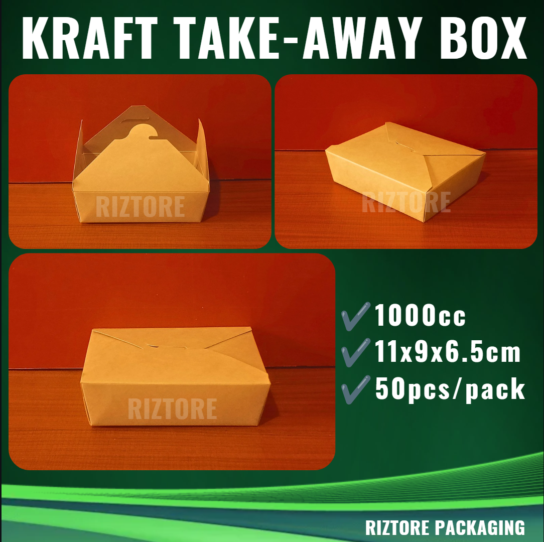 Kraft Take Away Box 50's