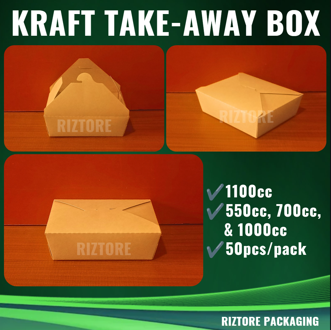 Kraft Take Away Box 50's