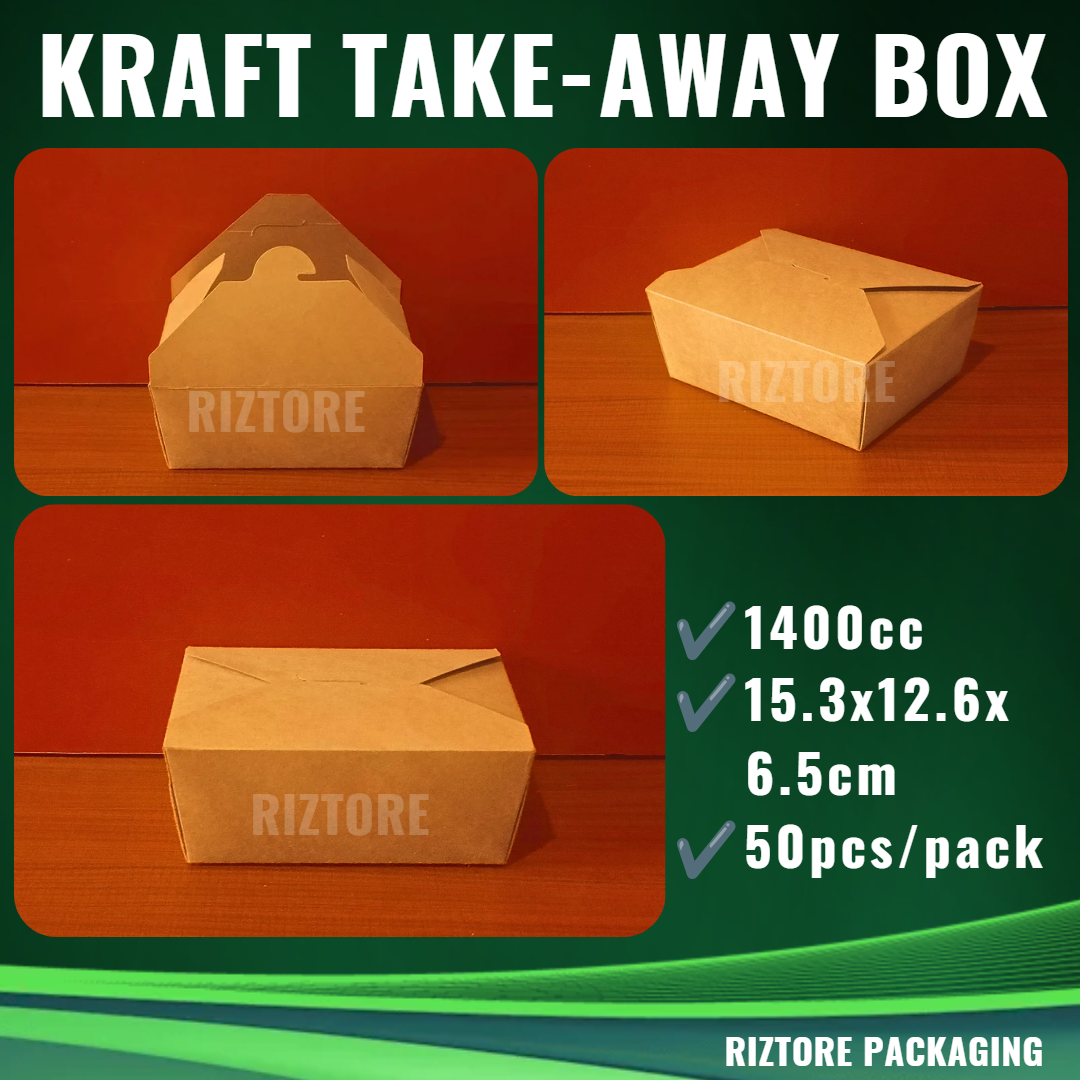 Kraft Take Away Box 50's