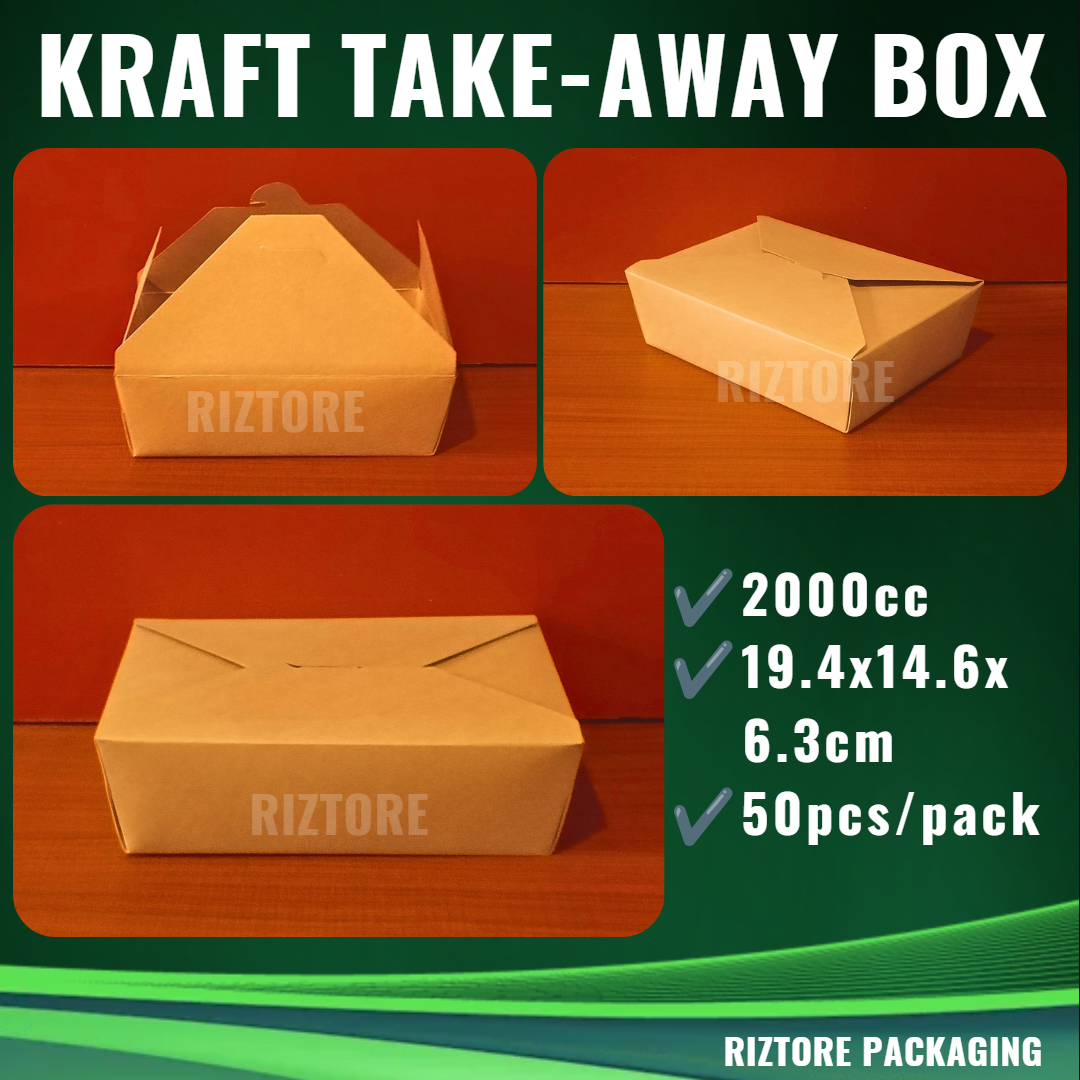 Kraft Take Away Box 50's