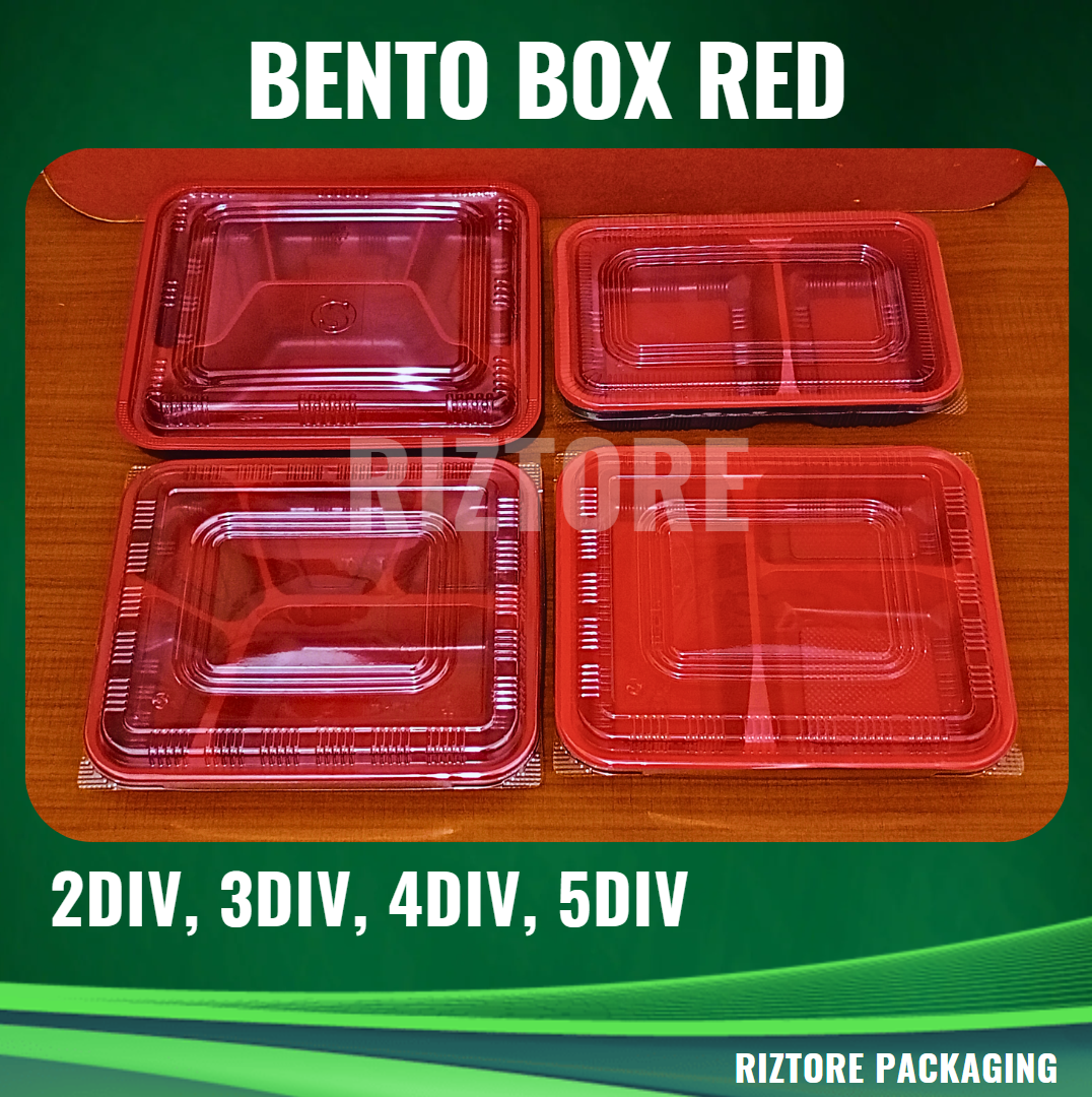 Red Bento Boxes