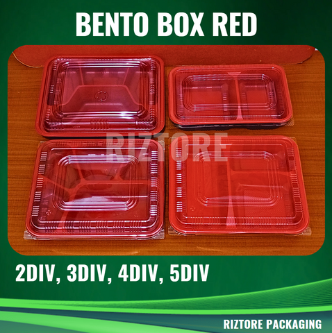Red Bento Boxes