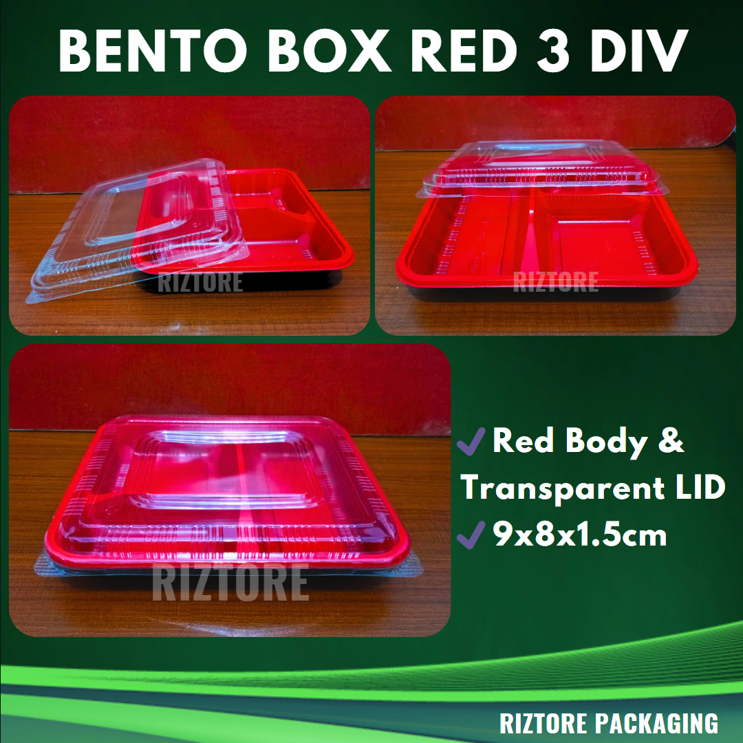 Red Bento Boxes