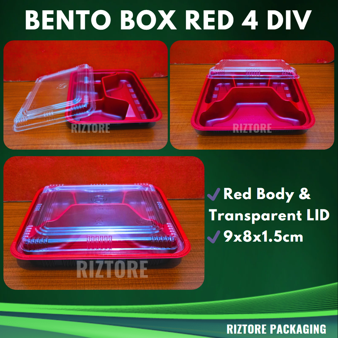 Red Bento Boxes