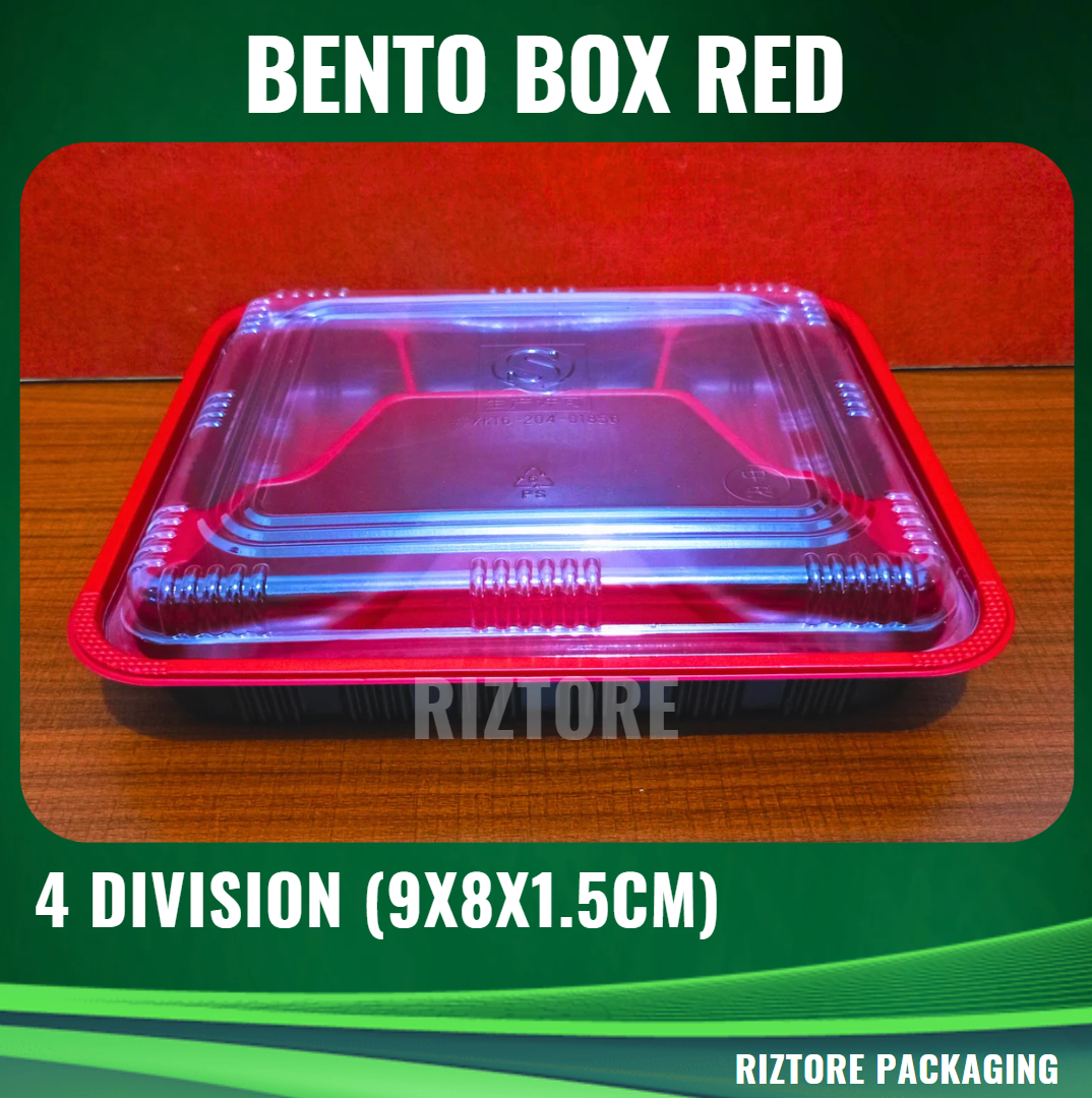 Red Bento Boxes