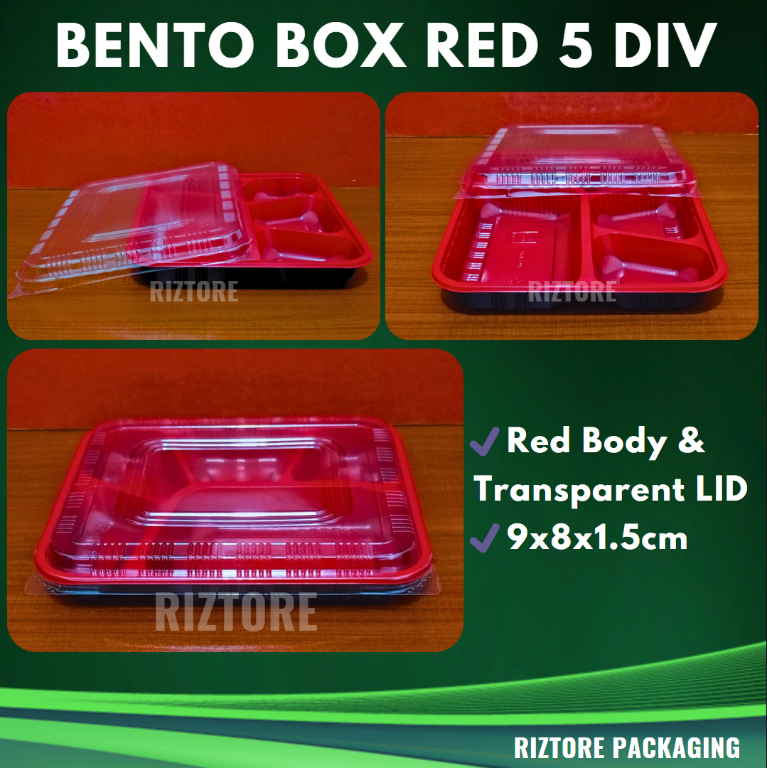 Red Bento Boxes