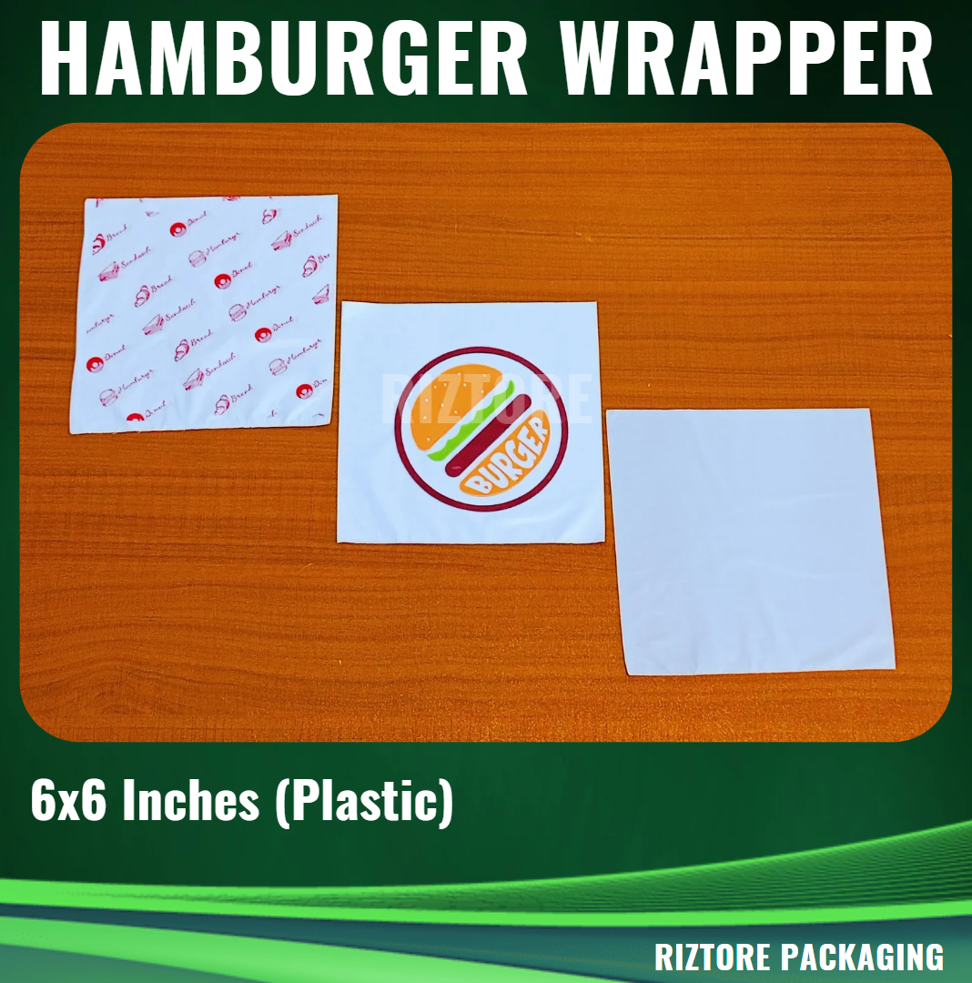 Hamburger Wrapper (Plastic)