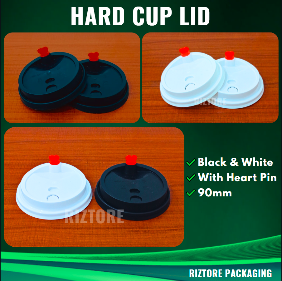 Hard Cup with Lid and Heart Pin