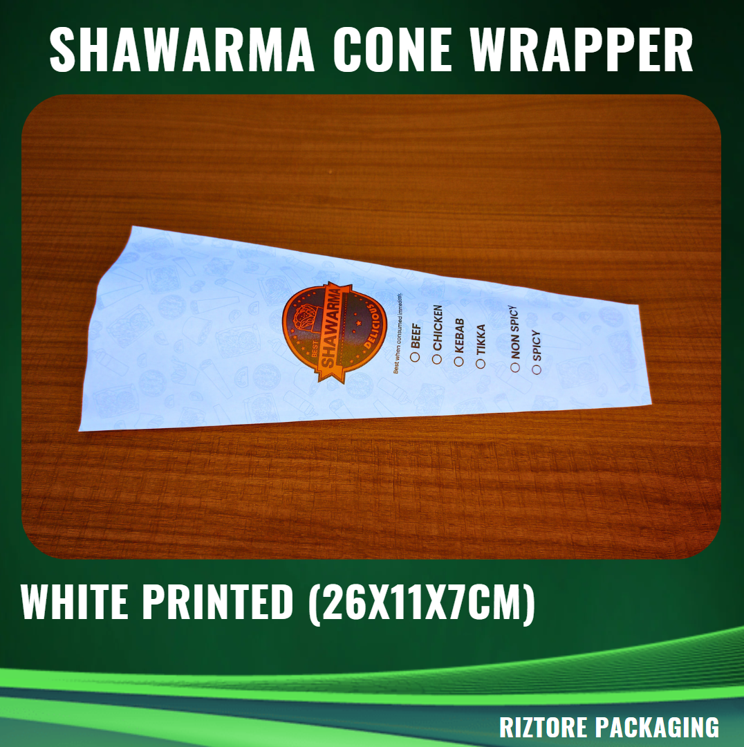 Shawarma Cone/Wrapper Paper