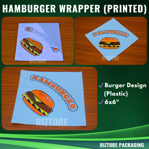 Hamburger Wrapper (Plastic)