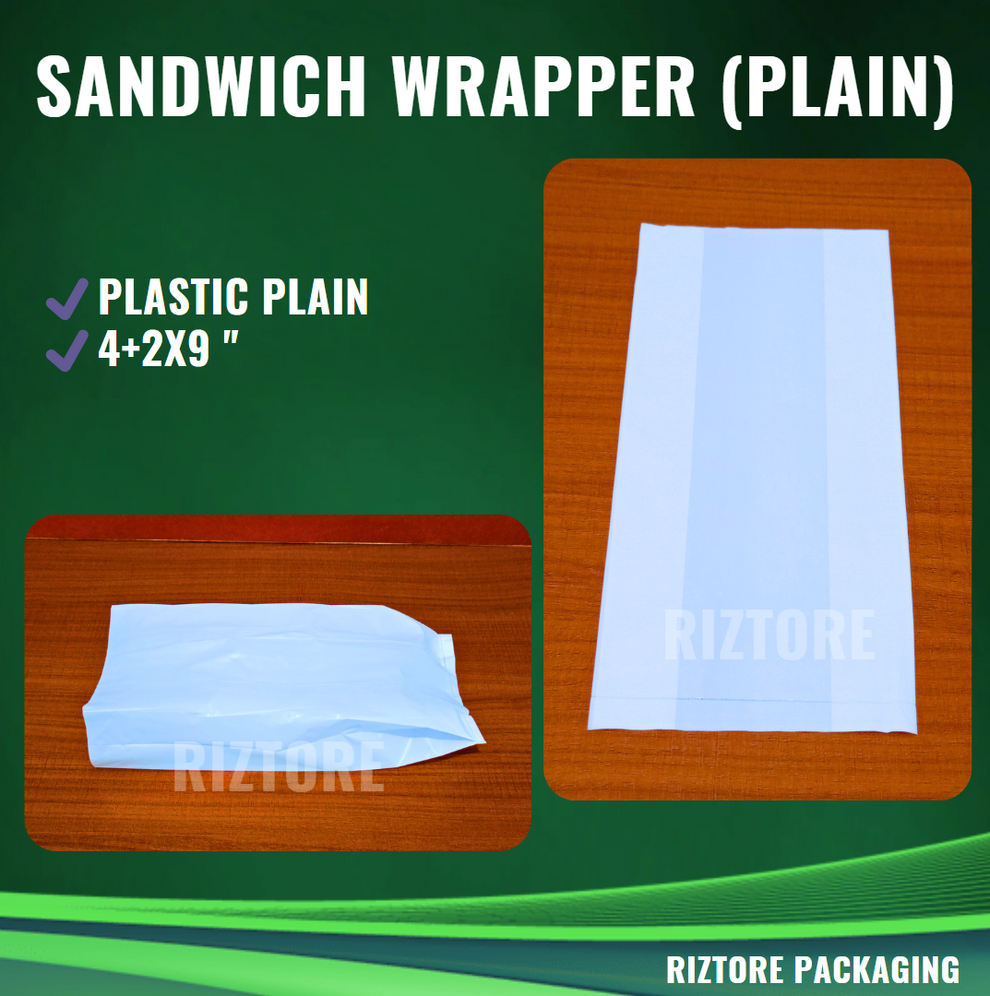 Sandwich Wrapper (Plastic) – Riztore Packaging