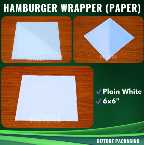 Hamburger Wrapper (Paper)