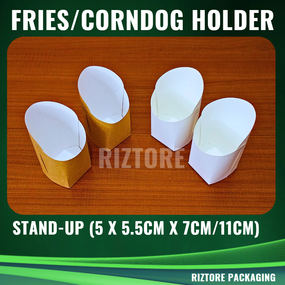 French Fries Holder Stand up/Corndog Holder/Lumpia/Cheesesticks