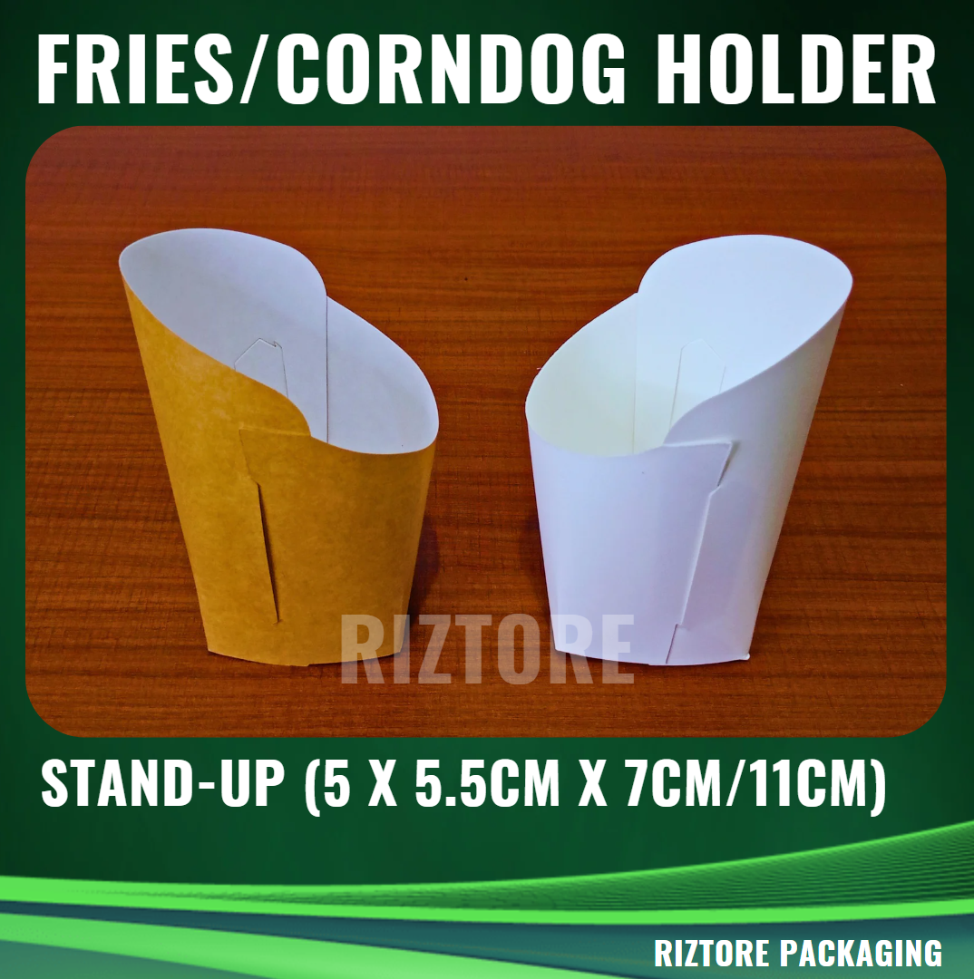 French Fries Holder Stand up/Corndog Holder/Lumpia/Cheesesticks