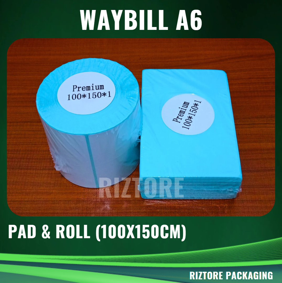 Thermal Sticker Waybill A6